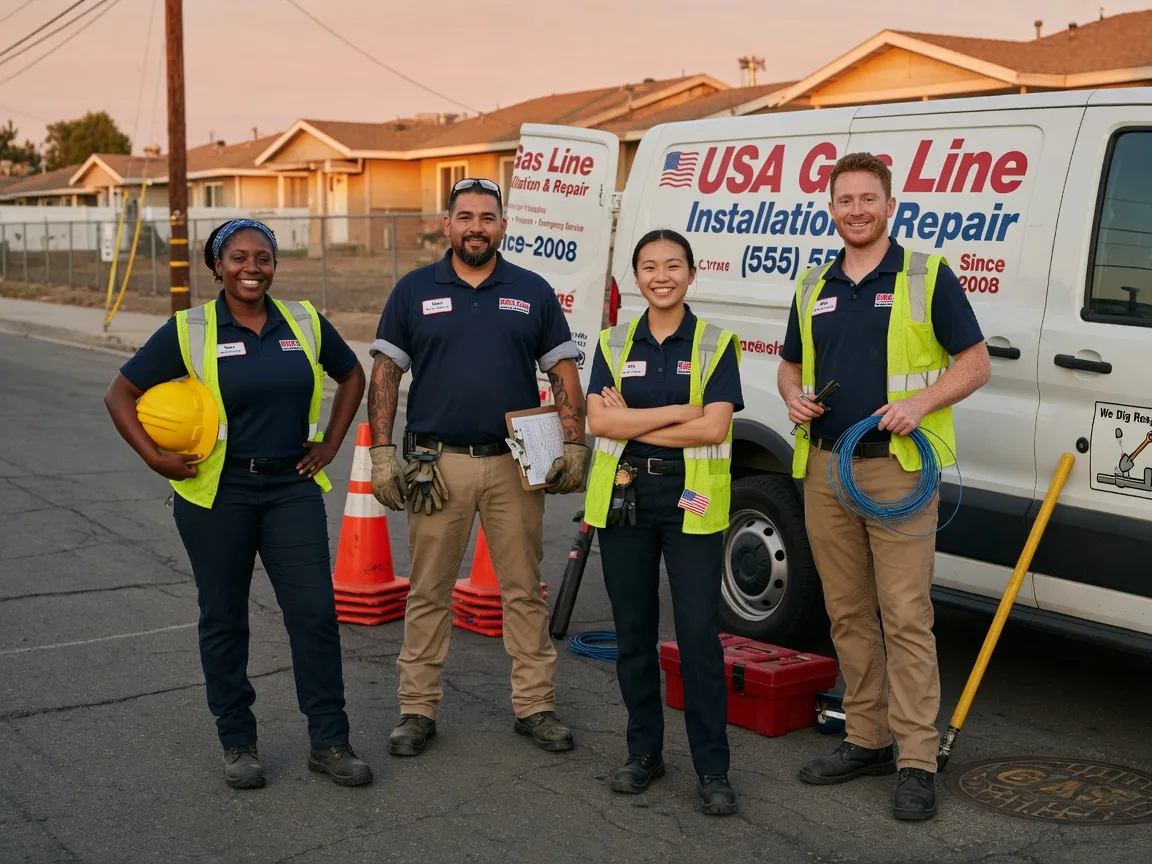 Gas Line Installation company in Pleasant Hill, OH